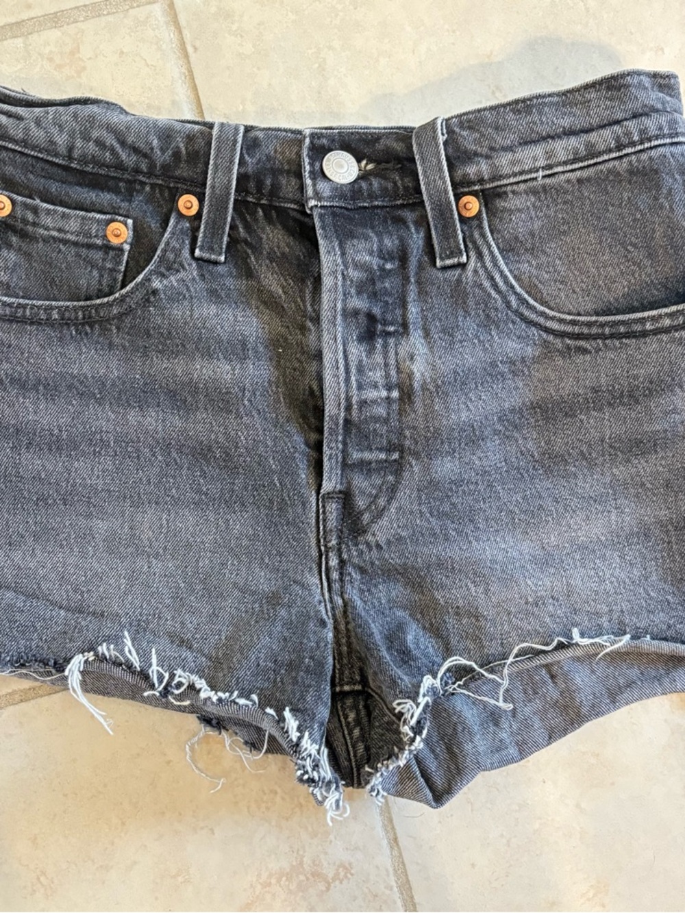 Levi Denim Cutoff Shorts